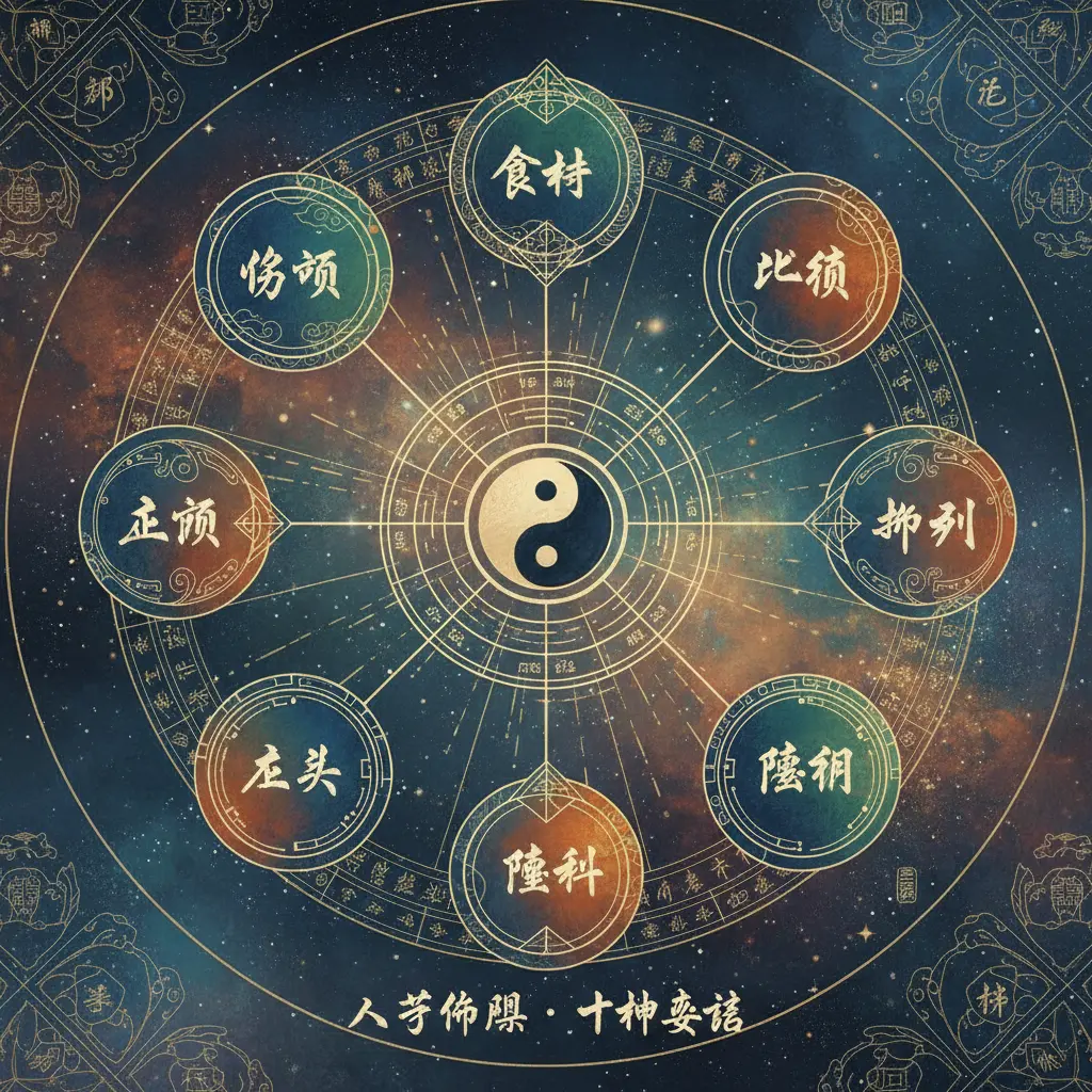 八字命盤 - 十神