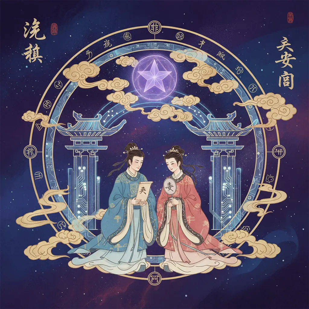 夫妻宮 - 紫微星