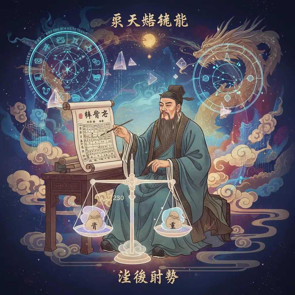 紫微斗數 - 袁天罡稱骨