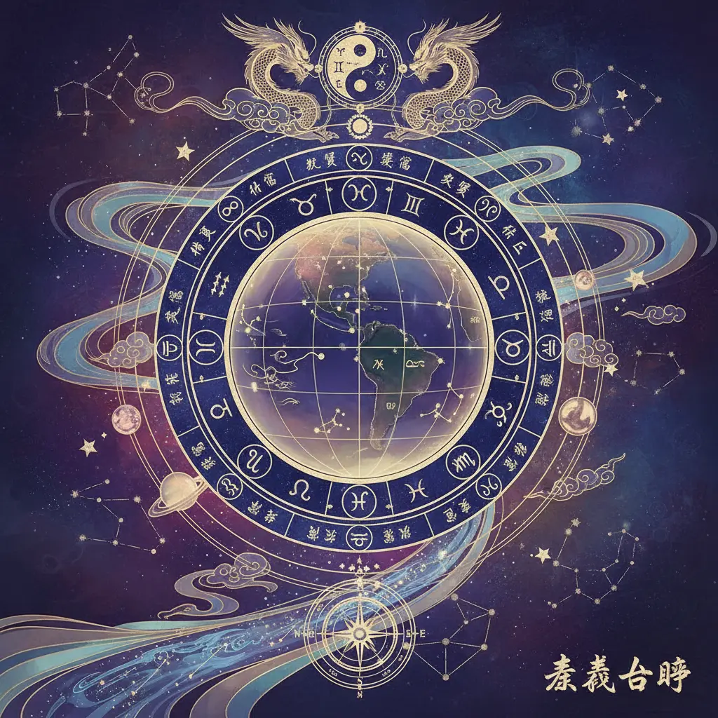 紫微斗數 - 西洋占星術