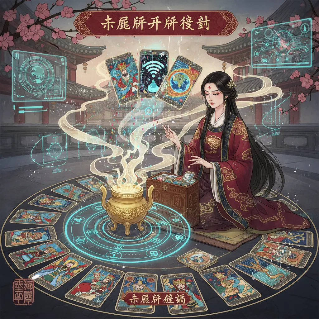 塔羅牌解讀 - 塔羅牌開牌儀式