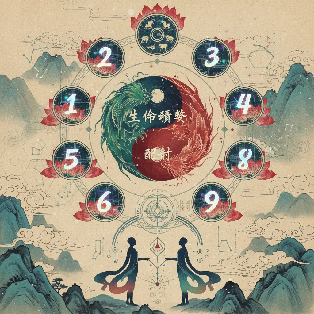 生命靈數配對 - 生命靈數