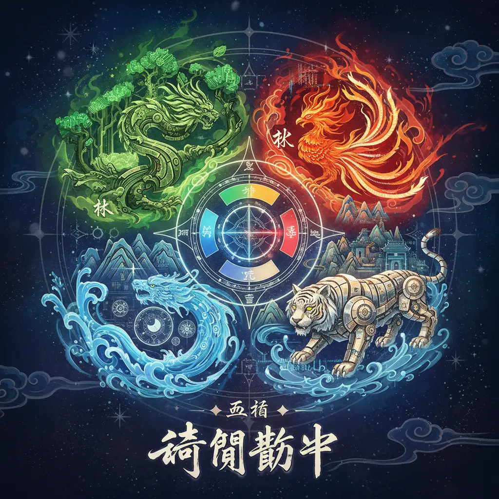 奇門遁甲 - 五行