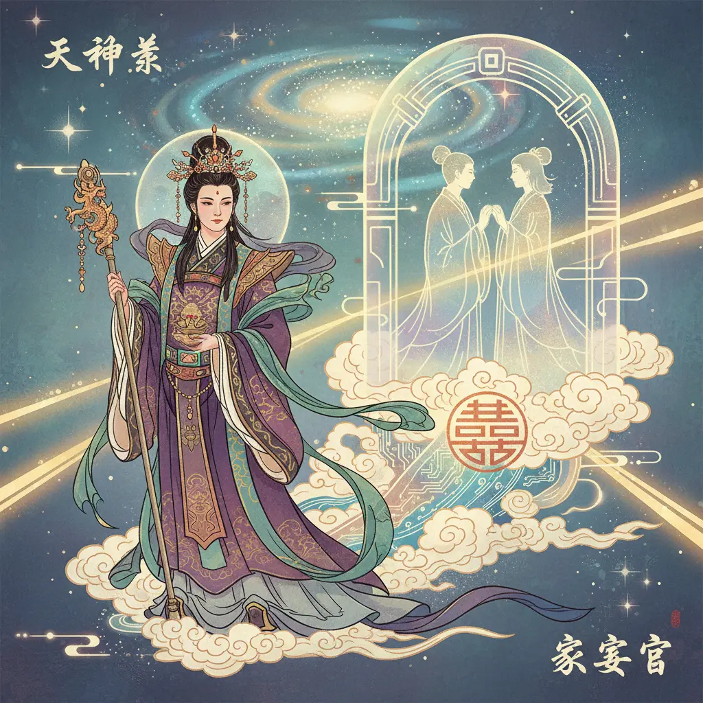 夫妻宮 - 天府星