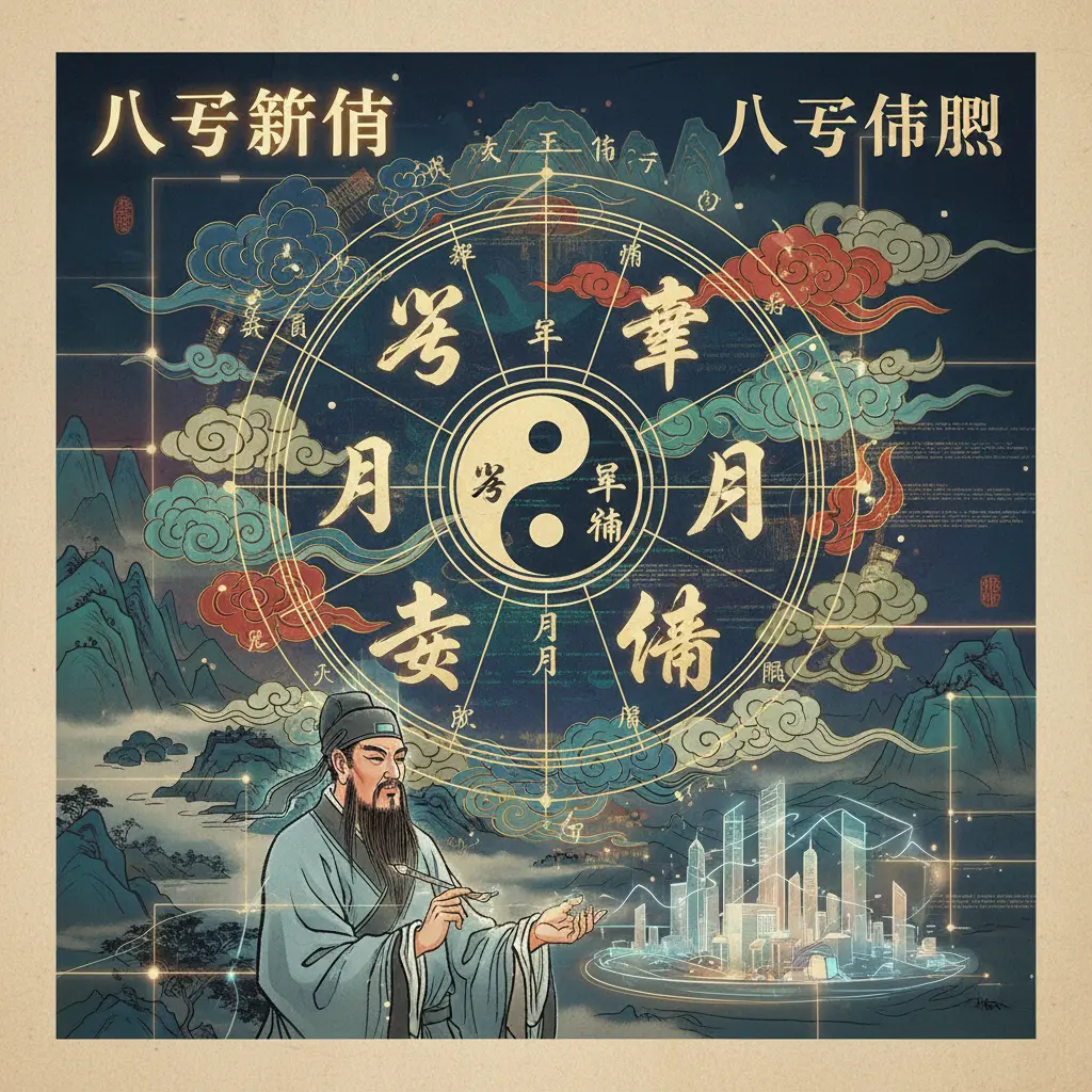 八字命盤 - 八字算命