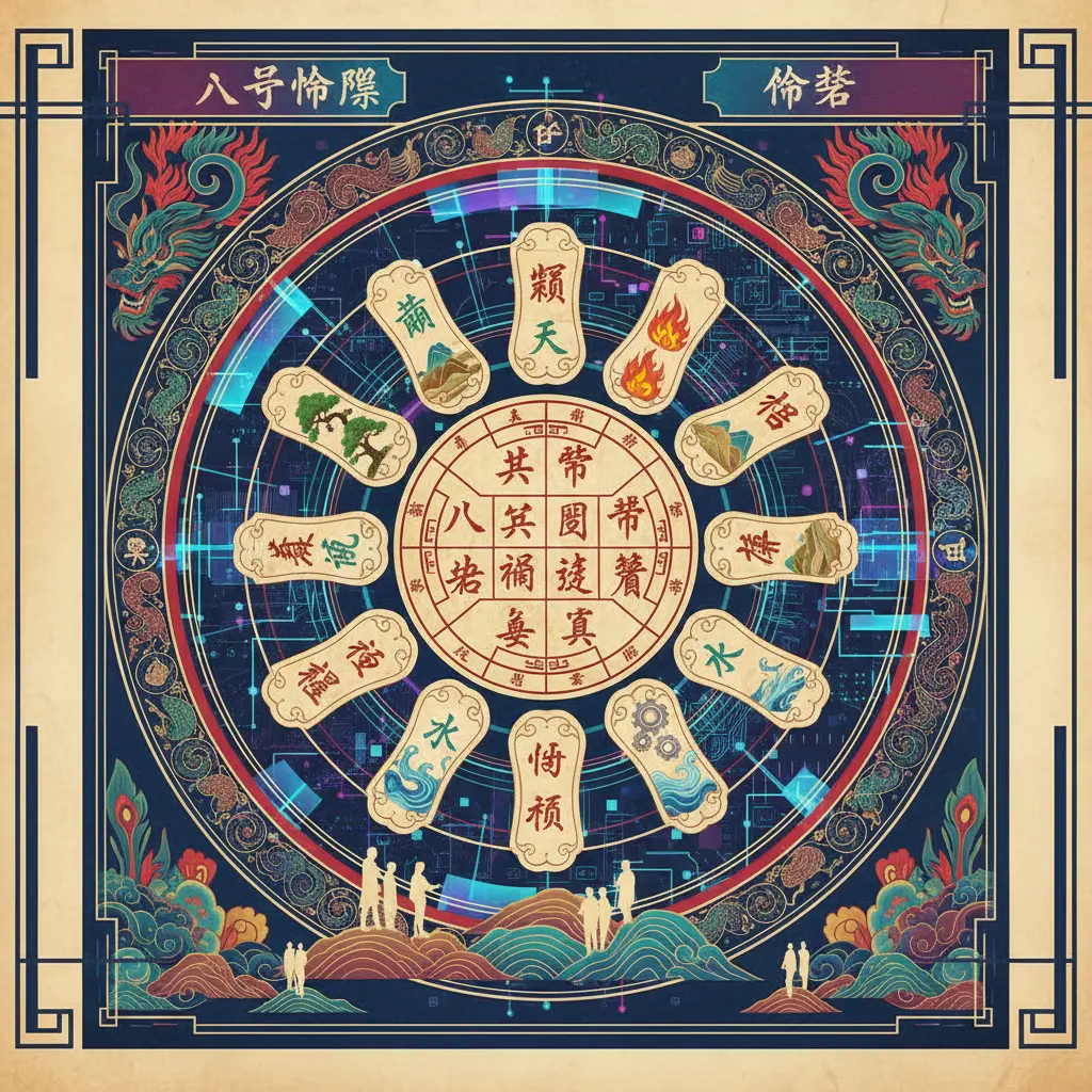 命格 - 八字命盤