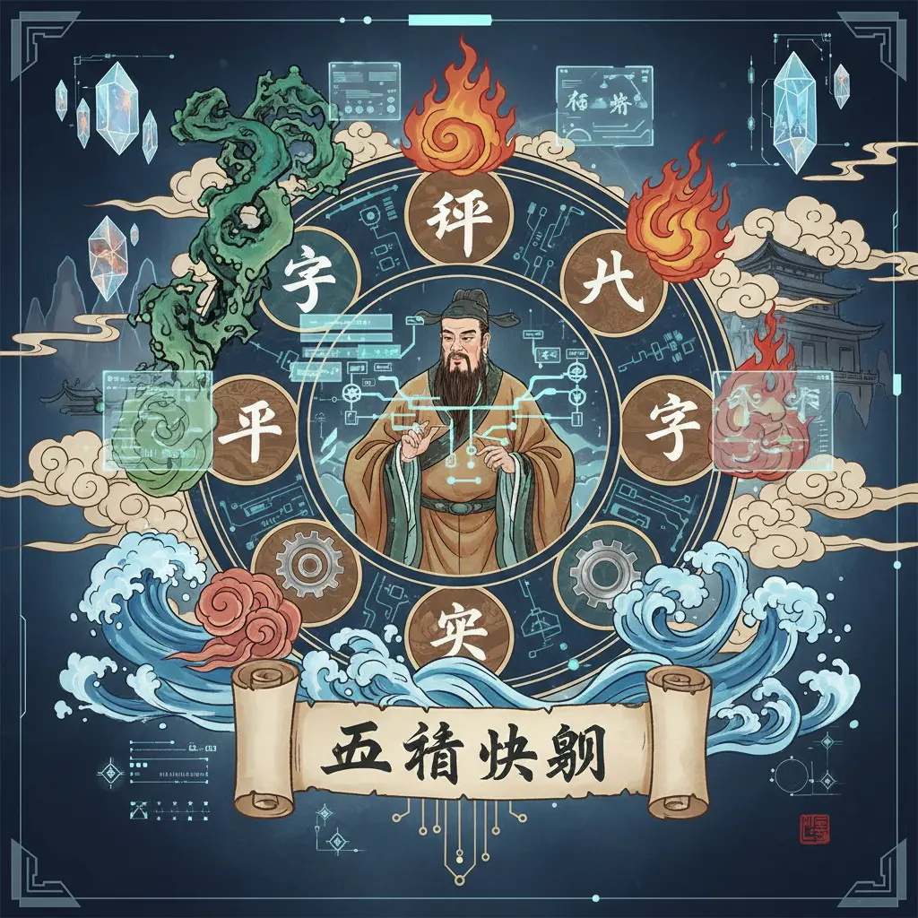 五行查詢 - 子平八字