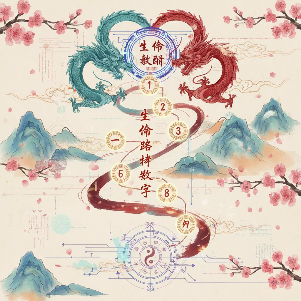 生命靈數配對 - 生命路徑數字
