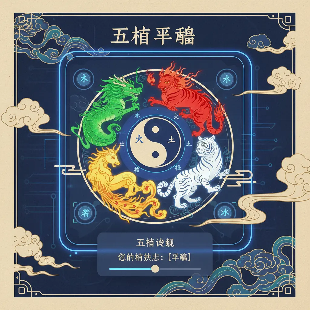 五行查詢 - 五行平衡