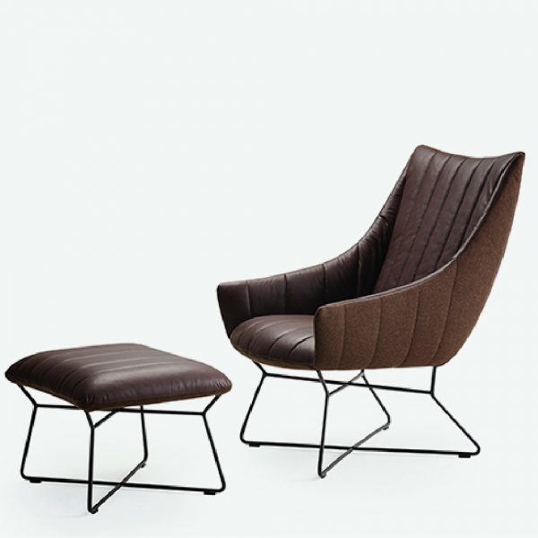 Rubie LOUNGE CHAIR | OTTOMAN - Image 7