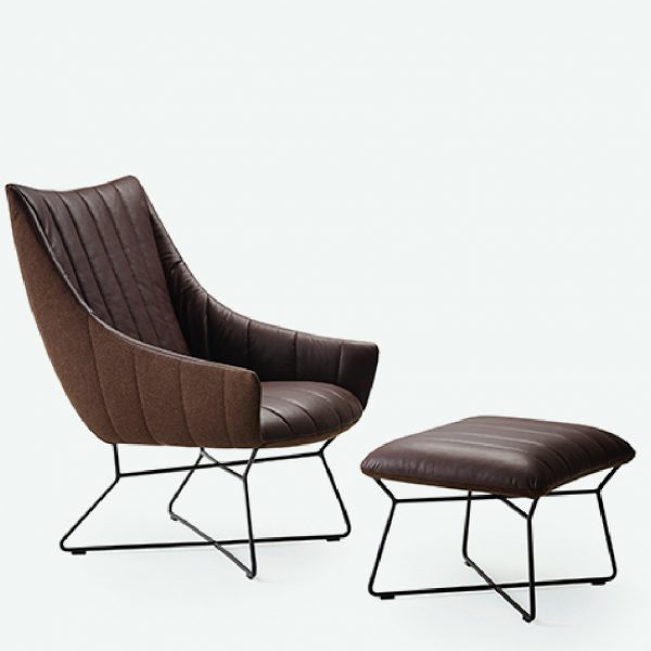 Rubie LOUNGE CHAIR | OTTOMAN - Image 9