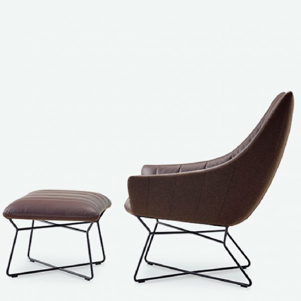 Rubie LOUNGE CHAIR | OTTOMAN - Image 10